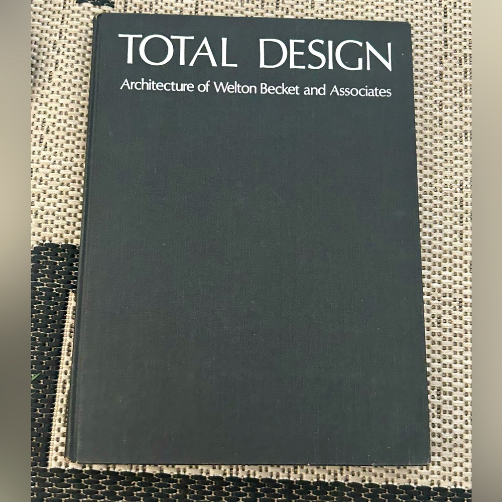 TOTAL DESIGN | Hardcover Coffee Architecture Book | Walton Becket and Associates